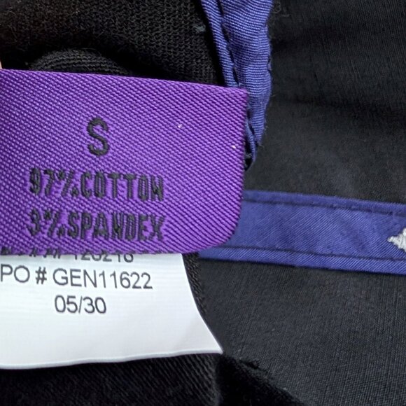 Gents Brand Fleur-de-Lis Black Baseball Cap Elastic Back, One Size 22" - Picture 6 of 7